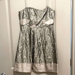 BCBG strapless dress